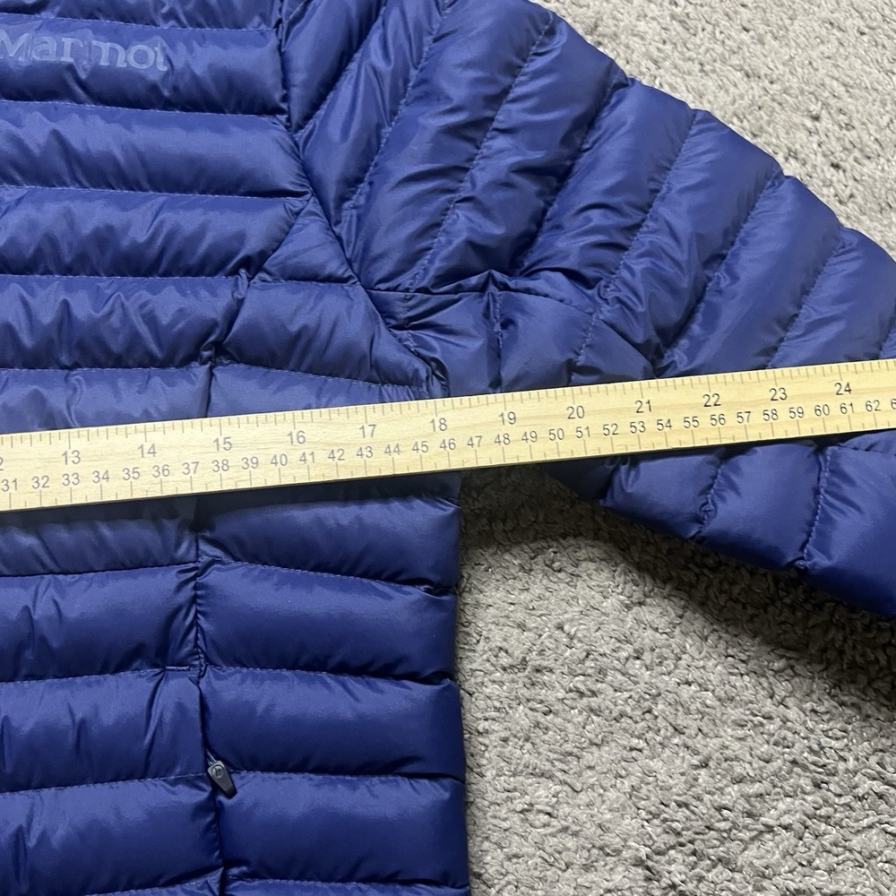Women's Marmot Echo Featherless Puffer Jacket Navy Blue Small NWT - Picture 5 of 6